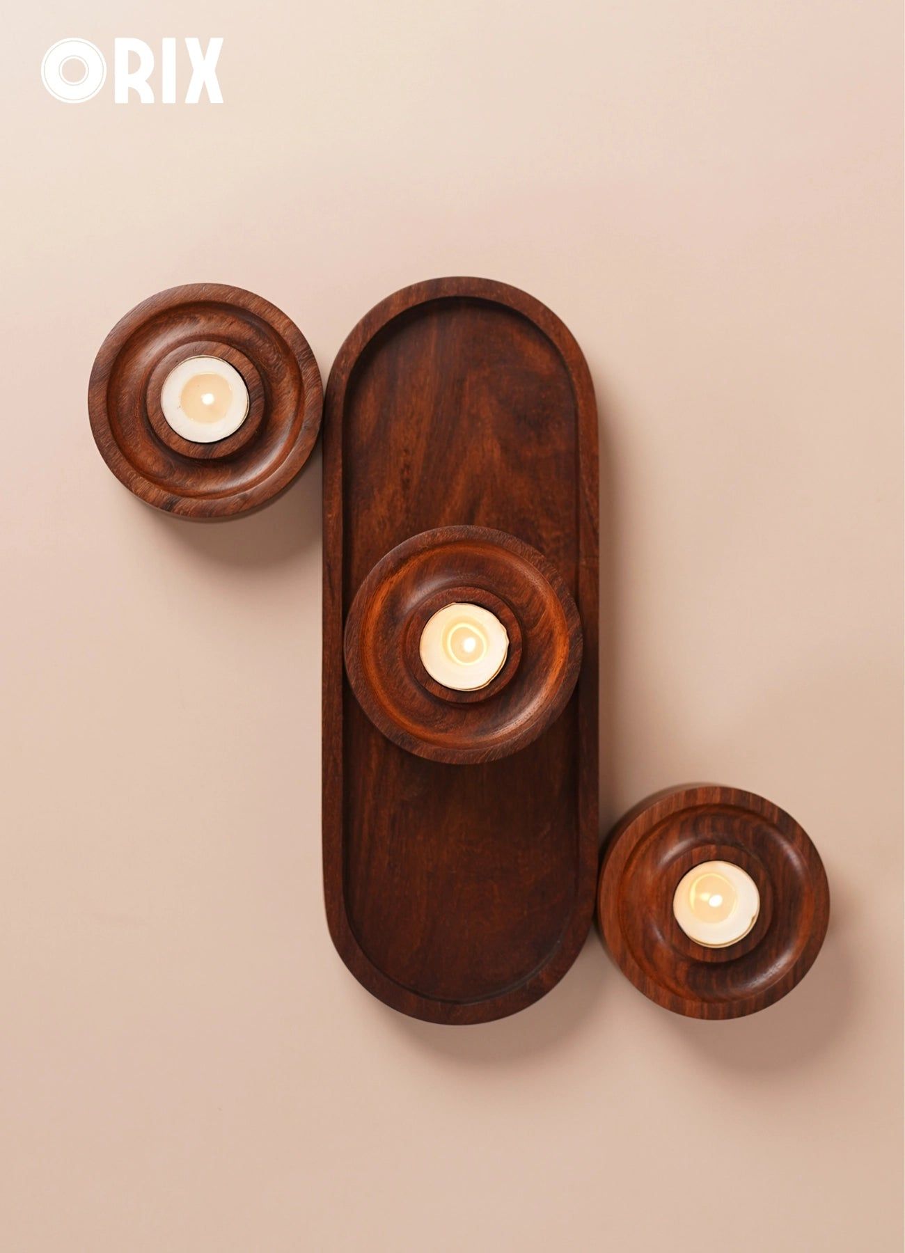 ORIX – Curved Tealight Blocks